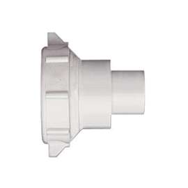 Plumb Pak PP55-8W Reducing Coupling, 1-1/2 x 1-1/4 in Slip Joint, White
