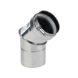 Bosch Z-Flex 2SVEEWCF0345 Z-Vent Water Heater Elbow, 45 deg Angle, 3 in Vent, Stainless Steel