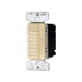 Eaton Wiring Devices PT18M-V-K Programmable Minute Timer, 15 A, 120 V, 5, 10, 15, 30, 60 min Off Time Setting, Ivory