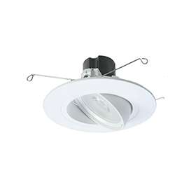 Halo RA5606930WHR LED Retro Gimbal, White
