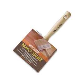 WOOSTER F5116-5-1/2 Paint Brush, 3-1/4 in L Bristle, Threaded Handle, Steel Ferrule