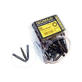 Eazypower 002105 Insert Bit, #2 Drive, Square Drive, 1/4 in Hex Shank