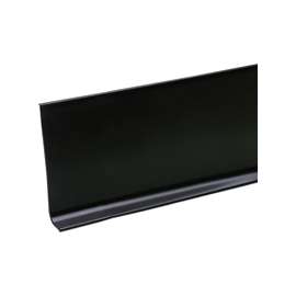 M-D 75457 Wall Base, 120 ft L, 4 in W, Vinyl, Black