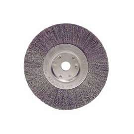 Narrow Face Crimped Wire Wheel, 6 D x 3/4 W, .014 Steel, 6,000 rpm, Retail Pack