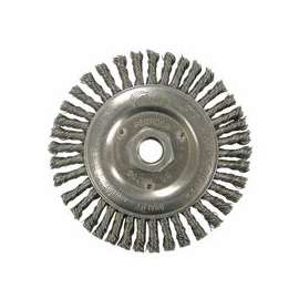 Roughneck Stringer Bead Wheel, 5 in D x 3/16 W, .02 Wire, 12,500 rpm