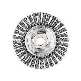 Roughneck Stringer Bead Wheel, 6 7/8 in D x 3/16 in W, .02 in Wire, 9,000 rpm