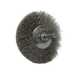 Narrow Face Concave Wire Wheel, 3 in D