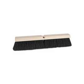 Vortec Pro Medium Sweeping Brushes, 24 in, 3 in Trim L, Black Tampico