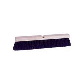 Vortec Pro Medium Sweeping Brushes, 24", 3" Trim, Gray Border/Black Center