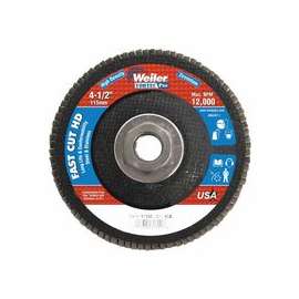 4-1/2" Vortec Pro High Density Abrasive Flap Disc, Flat