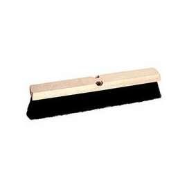 Tampico Medium Sweep Brushes, 18 in Hardwood Block, 3 in Trim