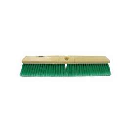 Perma-Sweep Floor Brush, 24 in Foam Block, 3 in Trim L, Maroon Polypropylene