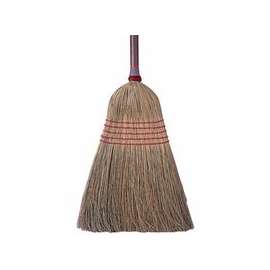 Light Industrial Brooms, 15 in Trim L, Corn Fill