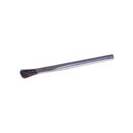 Acid/Flux Brushes, 3/8" wide, 3/4" trim, Black Horsehair, Tin Ferrule handle