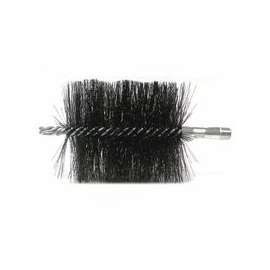 4" Double Spiral Flue Brush, .012 Steel Fill
