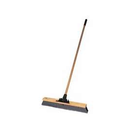 Pro-Flex Sweeps, Flagged GY Polystyrene Border/Stiff BK Polypropylene Center
