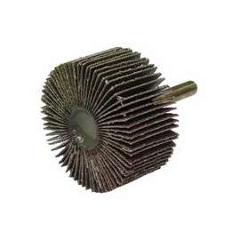 Tiger Mounted Flap Wheels, 2 in, 120 Grit, 25000 rpm, Stem Mount