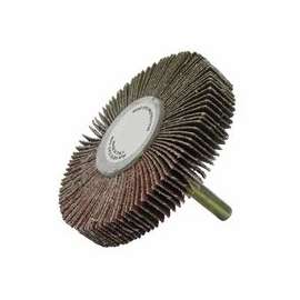 Tiger Mounted Flap Wheels, 3 in, 80 Grit, 23000 rpm