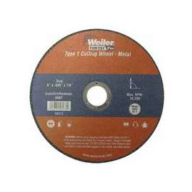 Wolverine Thin Cutting Wheels, 6 in x .045 in, 7/8 Arbor, 60 Grit, T, Type 1