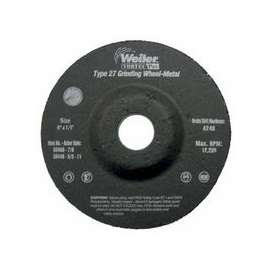 Wolverine Grinding Wheels, 5" Dia, 1/4" Thick, 7/8 Arbor, 24R, Aluminum Oxide