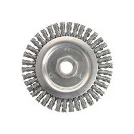 Dually Stringer Bead Wheel, 4 1/2 in D x 3/16 W, .02 Carbon Steel, 12,500 rpm