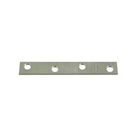 National Hardware 272732 Mending Brace, 4 in L, Steel, Zinc