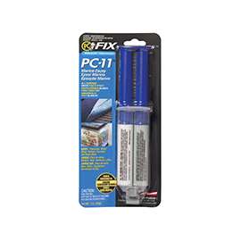 Protective Coating PC-11 010112 Heavy-Duty Epoxy Adhesive, White, 1 oz Syringe