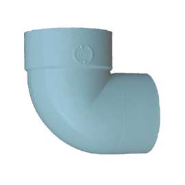 GENOVA 400 Series 42946 Street Pipe Elbow, 4 in Hub Spigot, 90 deg