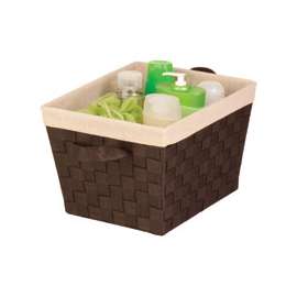 Honey-Can-Do Task-It STO-02985 Storage Basket, Espresso