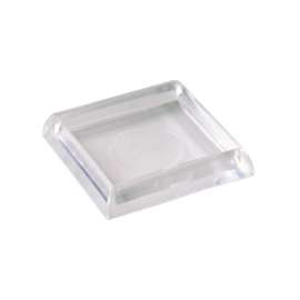 Shepherd Hardware 9089 Caster Cup, Plastic, Clear