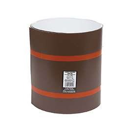 Amerimax 69110 Trim Coil, 50 ft L, Aluminum, Brown/White