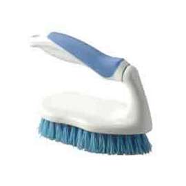 Simple Spaces Scrub Brushes, Iron Handle, Overmolded Grip