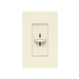 Lutron Skylark S-600H-LA Dimmer, 120 V, Light Almond