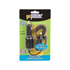 GetPower GP-CLA-M Micro USB Vehicle Charging Cable, 3 ft L, Black