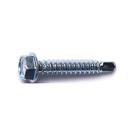 MIDWEST FASTENER 10277 Self-Drilling Screw, #8 Thread, 1/4 in Drive, Drill Point