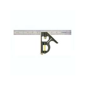 Swanson TC132 Combination Square, SAE, Stainless Steel Blade, 12 in L Blade, 1 in W Blade