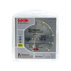 MK 167017 Saw Blade, 7/8 to 5/8 in Arbor, Diamond Cutting Edge