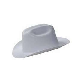 WESTERN OUTLAW Hard Hats, 4 Point Ratchet, Grey