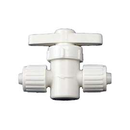 Flair-It 16879 Stop Valve, 3/8 in PEX, Plastic