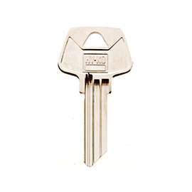 Hy-Ko 11010S32 Key Blank, Brass, Nickel Plated