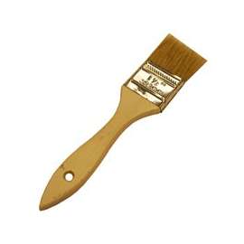 WOOSTER F5117-1-1/2 Paint Brush, 1-11/16 in L Bristle, Plain-Grip Handle, Steel Ferrule