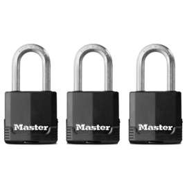 3PK 1-3/4"Cover Padlock
