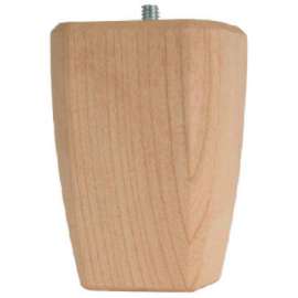 2-1/2x4 HardWD Bun Feet