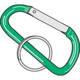 75PK 2-3/8" SM ALU Clip