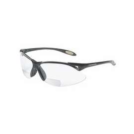 A900 Reader Magnifier Eyewear, +1.5 Diopter Polycarb Hard Coat Lenses, Blk Frame