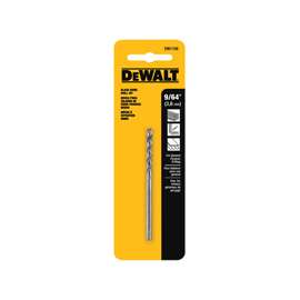 DeWALT DW1109 Jobber Bit Drill Bit, Parabolic Flute, 1-3/4 in L Flute, Round Shank, 1-1/8 in L Shank