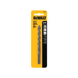 DeWALT DW1120 Jobber Bit Drill Bit, Parabolic Flute, 3-3/16 in L Flute, Round Shank, 1-5/16 in L Shank