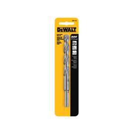 DeWALT DW1129 Jobber Bit Drill Bit, Parabolic Flute, 4.19 in L Flute, Round Shank, 1-9/16 in L Shank