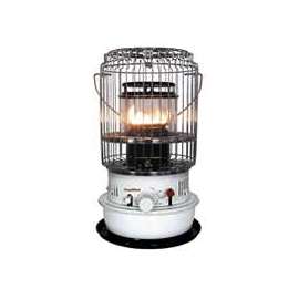 Kero World KW-12/DH1051 Portable Heater, 10,500 Btu, 350 sq-ft Heating Area, White