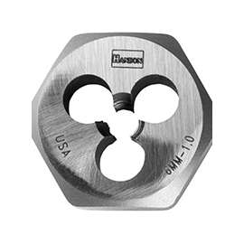 IRWIN 9712 Metric Dies, M3-0.5 Thread, Fine, Right Hand, HCS